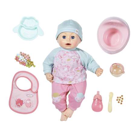 Кукла Zapf Creation Baby Annabell многофункциональная Время обеда 43 см