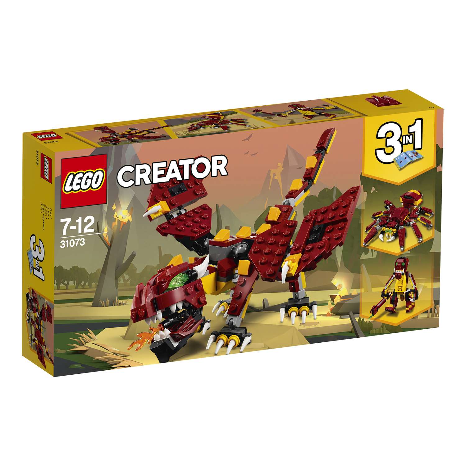 Конструктор LEGO Мифические существа Creator (31073) - фото 2