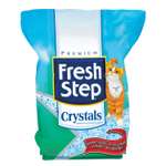 Наполнитель для кошек FRESH STEP Crystals силикагель впитывающий 1.81кг