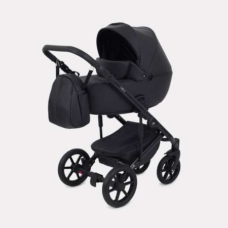 Коляска детская MOWbaby 3 в 1 Opus Midnight Black