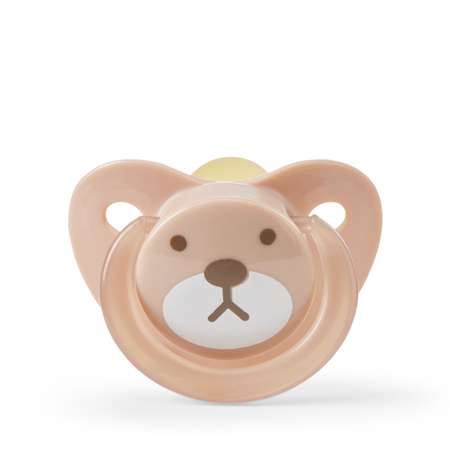 Пустышка Happy Baby с колпачком с 0месяцев 13022 bear