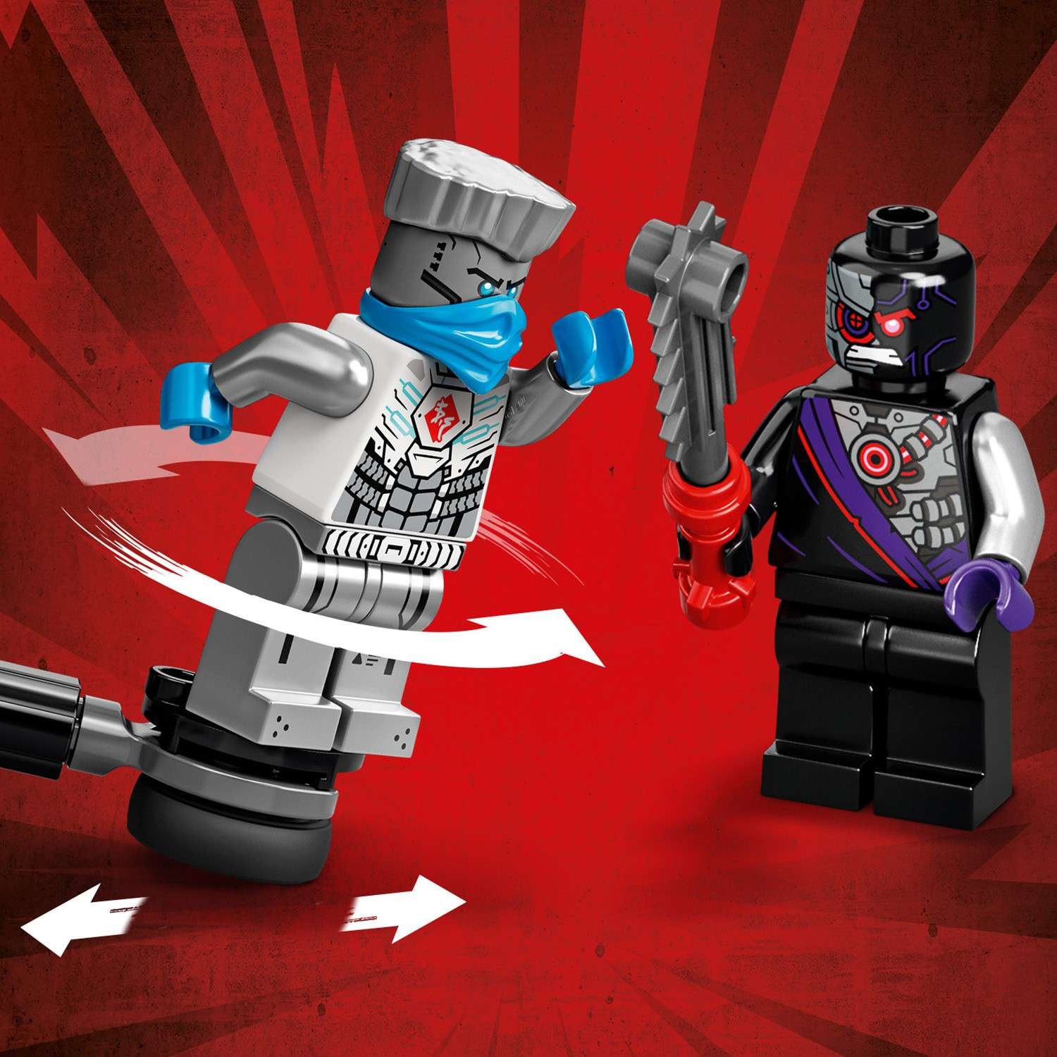 Конструктор LEGO Ninjago Легендарные битвы: Зейн против Ниндроида 71731 - фото 5