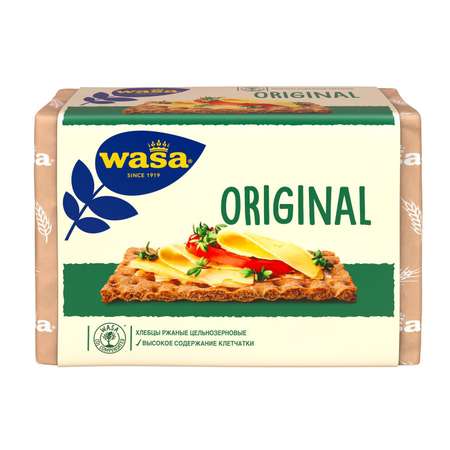 Хлебцы Wasa ржаные с цельнозерновой мукой 275г