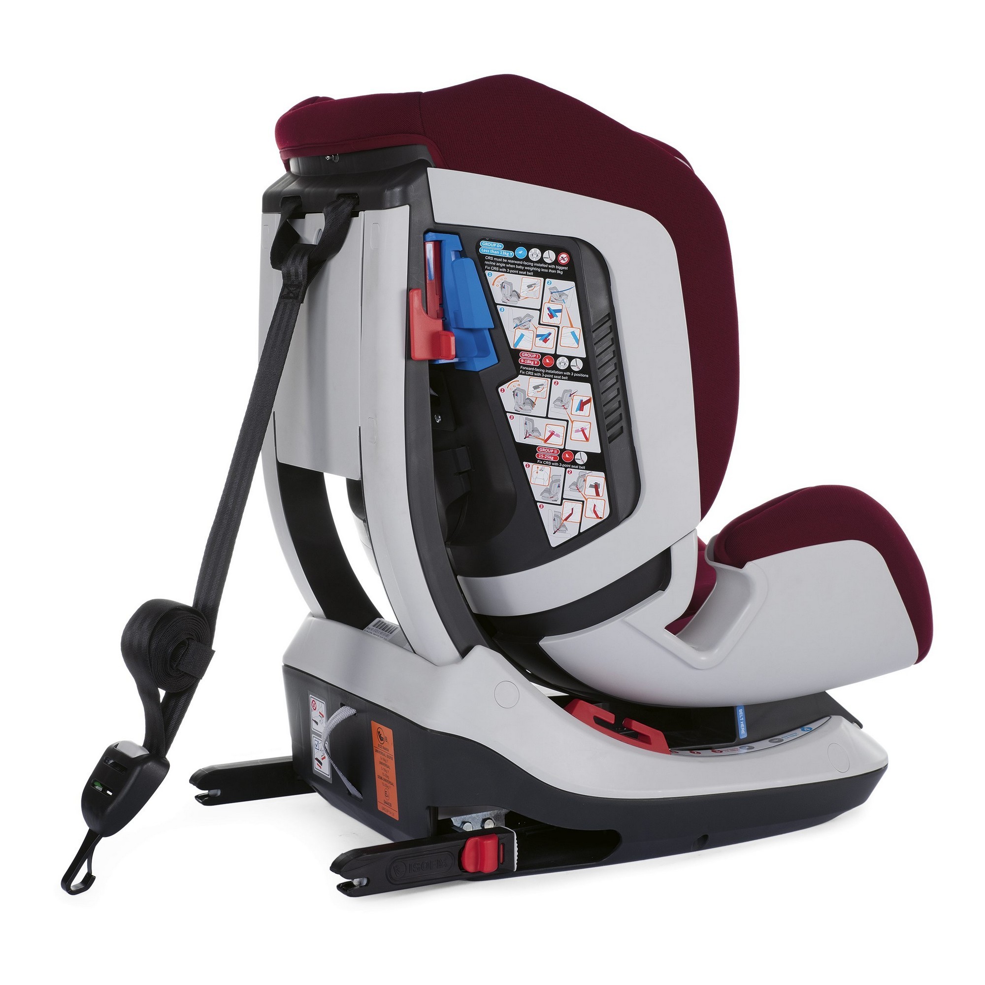 Автокресло Chicco Isofix 0+/1/2 (0-25 кг) - фото 7