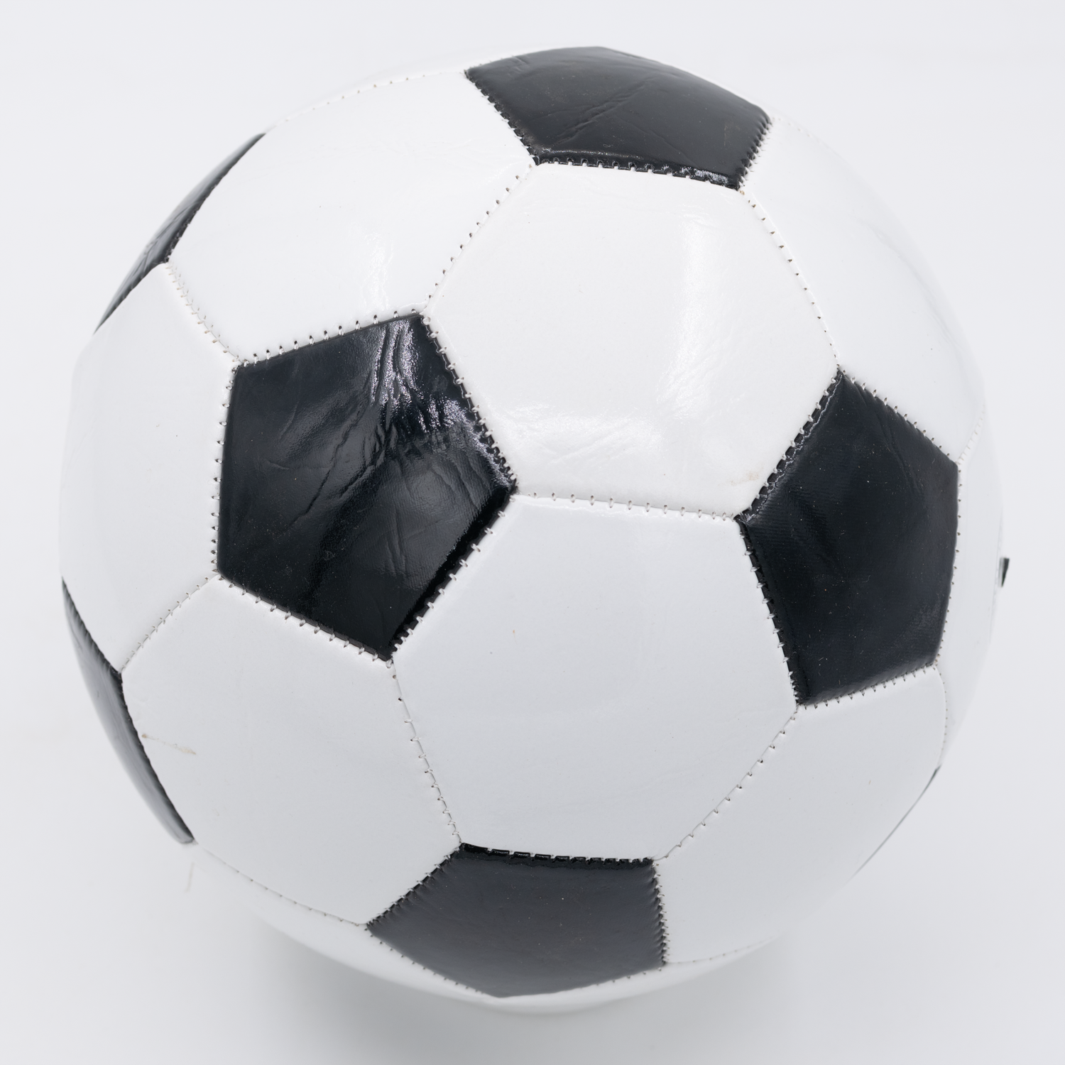 Мяч футбольный Bolalar Черный - фото 2