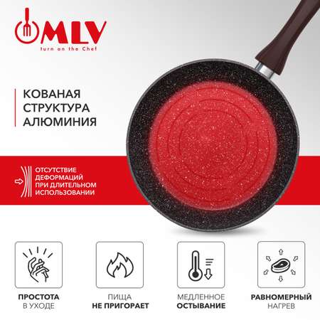 Сковорода для индукционной плиты Moulin Villa Chocolate Pie 24 см