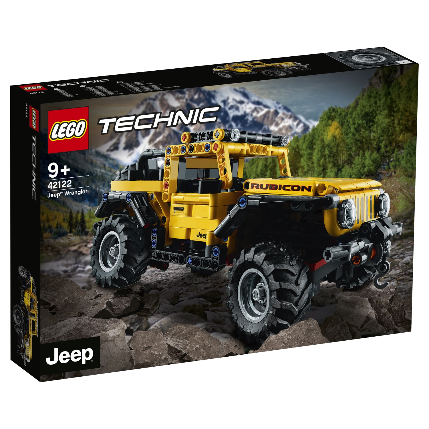 Конструктор LEGO Technic Jeep Wrangler 42122 купить по цене 4699 ₽ в  интернет-магазине Детский мир