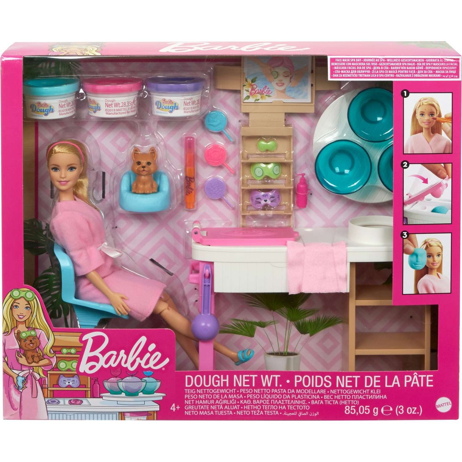 Набор игровой Barbie Оздоровительный Спа-центр GJR84 купить по цене 36390 ₸  в интернет-магазине Детский мир