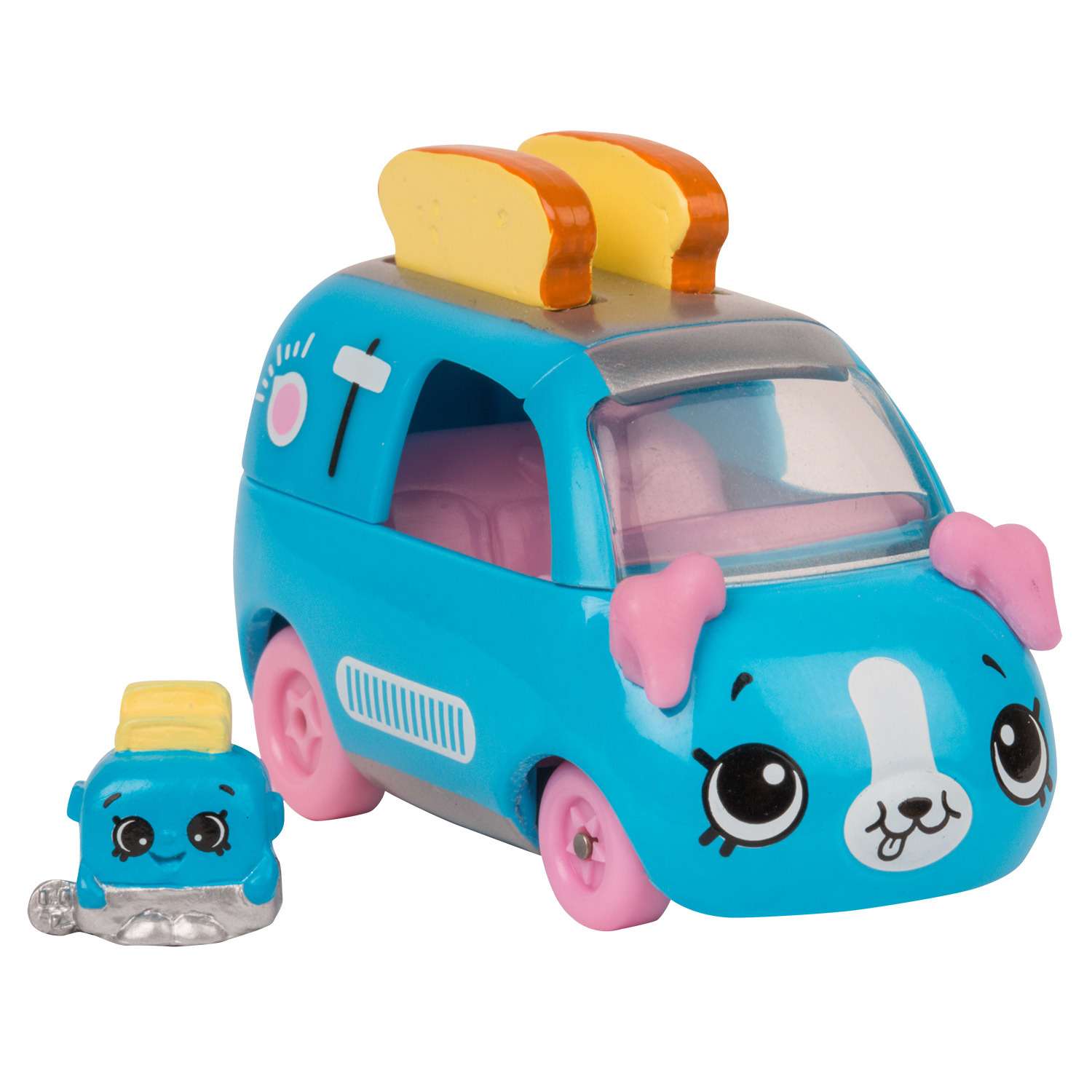 Машинка Cutie Cars с мини-фигуркой Shopkins S3 Тости Тостер 56770 - фото 1
