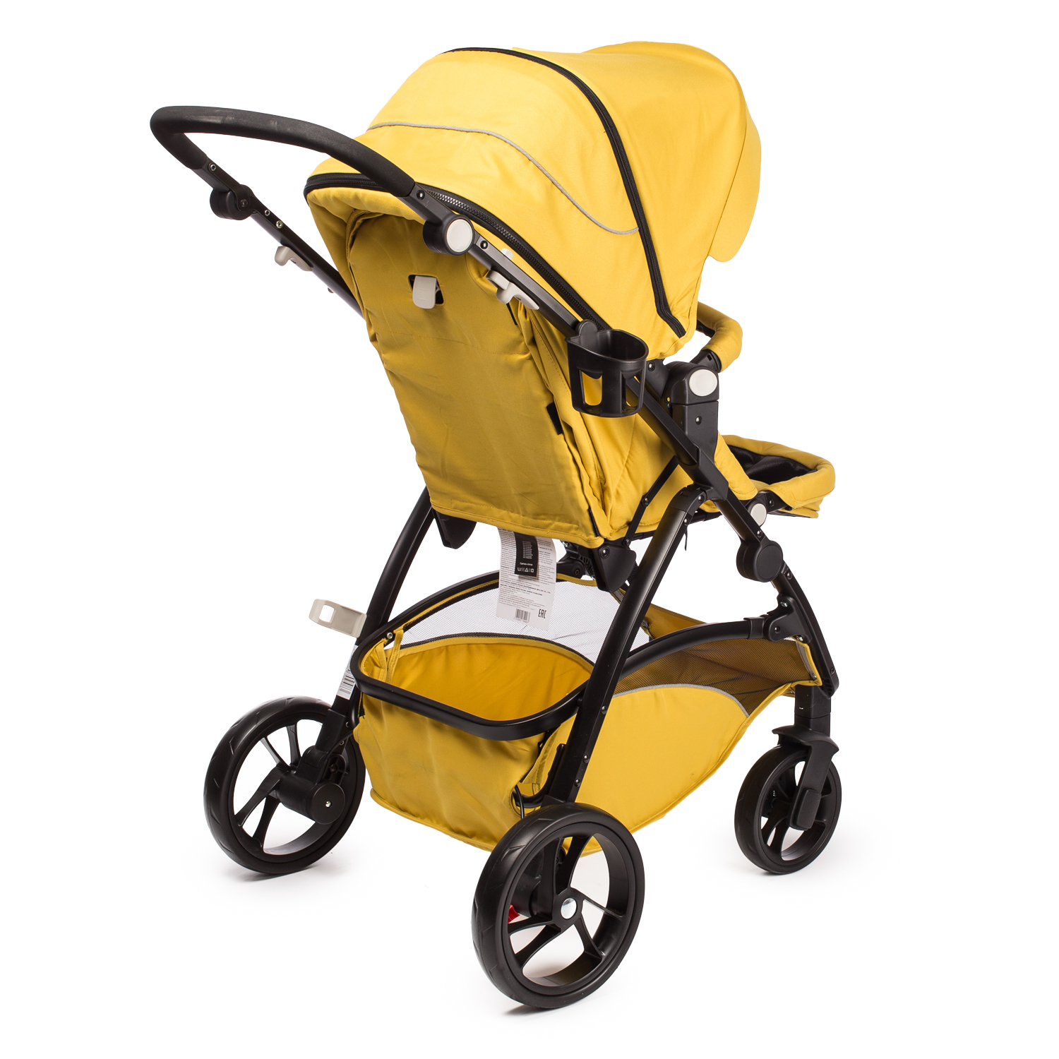 Прогулочная коляска Babyton Yellow - фото 6