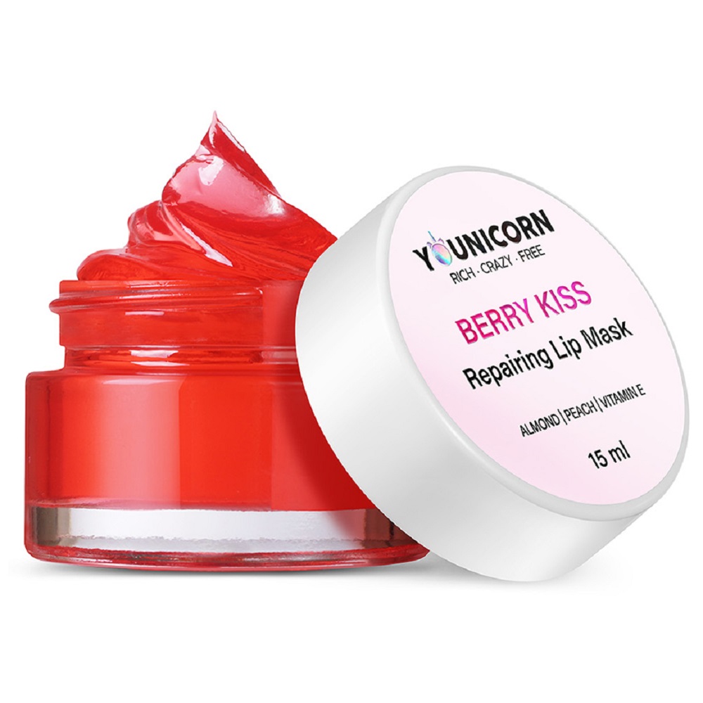 Бальзам-маска для губ YOUNICORN BERRY KISS с ланолином и витамином Е восстанавливающий 15 мл - фото 6