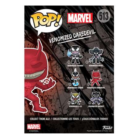 Игрушка Funko Pop Bobble Marvel Venom Daredevil Fun2412