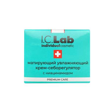 Крем для лица I.C.Lab Individual cosmetic Матирующий увлажняющий с ниацинамидом 50 мл