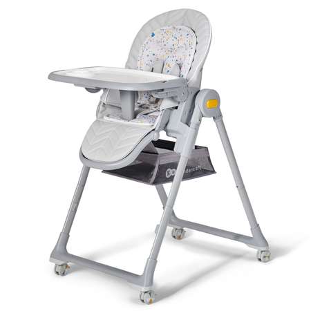 Стульчик для кормления Kinderkraft Lastree Grey с рождения