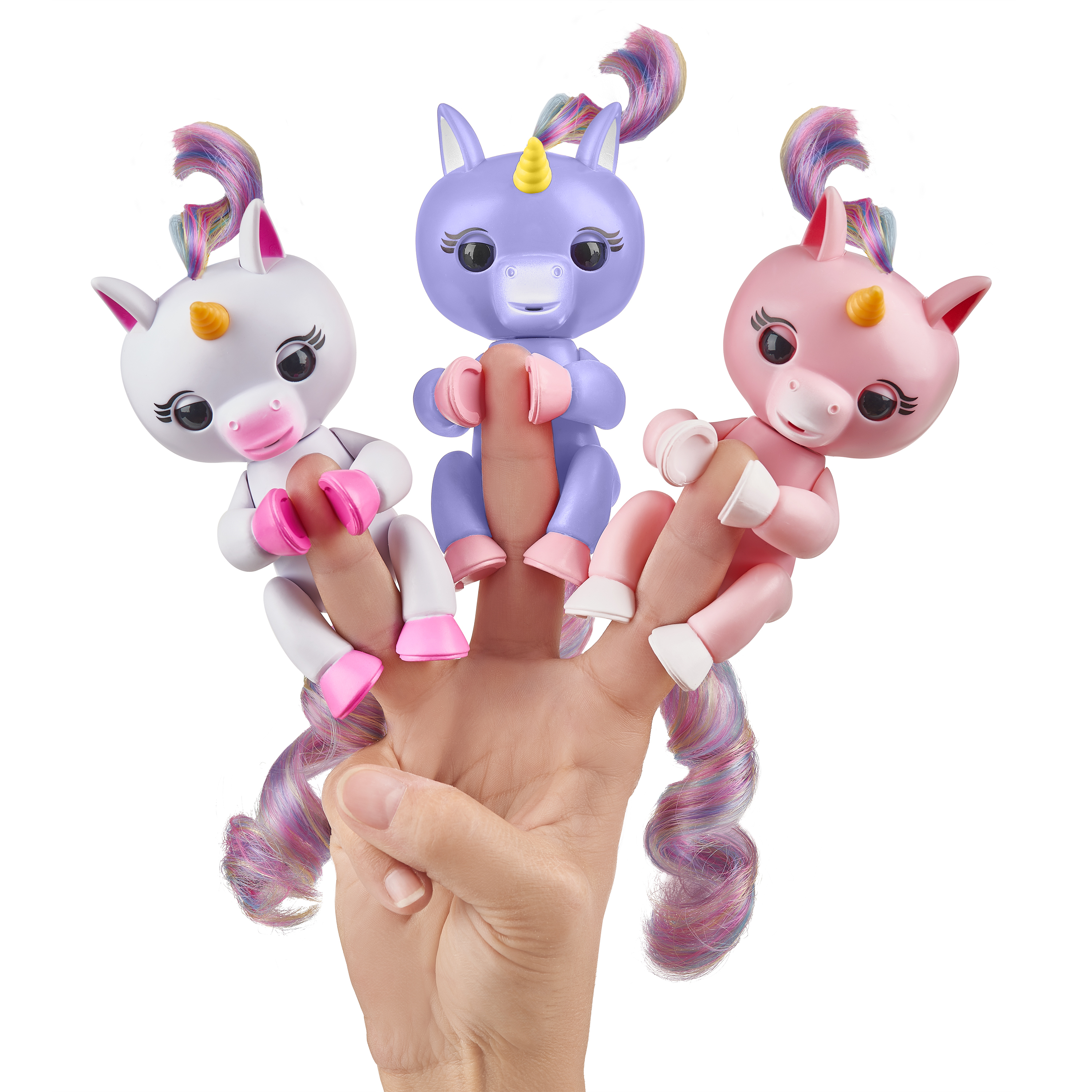 Единорог Fingerlings интерактивный Гемма Розовый 3707 - фото 5