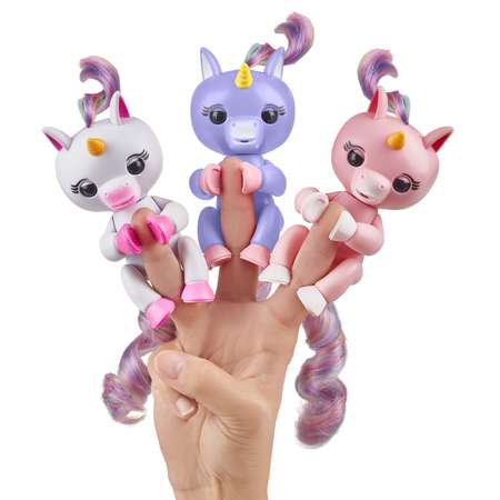 Единорог Fingerlings интерактивный Гемма Розовый 3707