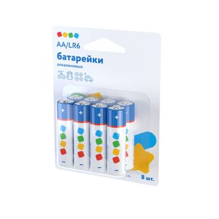 Батарейки AA 8шт AA-BASIC8