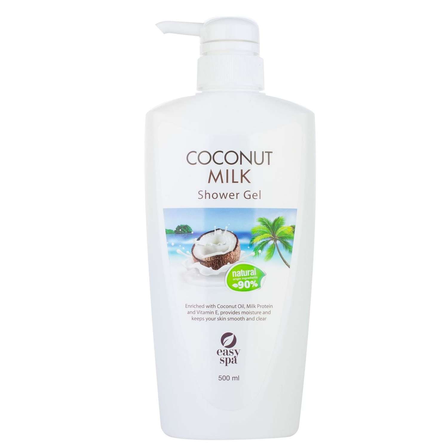 Гель для душа EASY SPA Coconut Milk 500 мл - фото 1