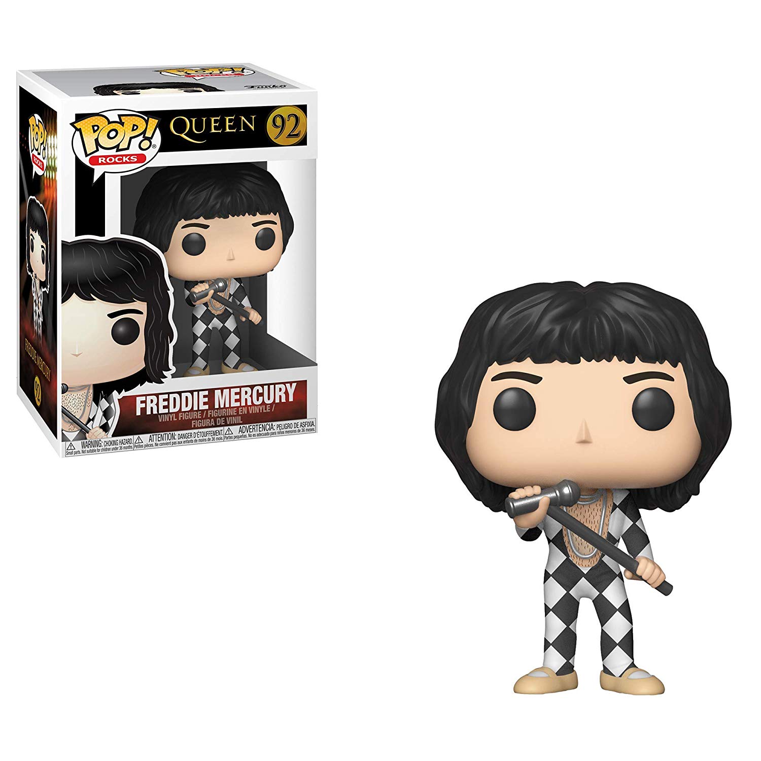 Фигурка Funko POP! Rocks Queen Freddie Mercury (92) 33731 - фото 1