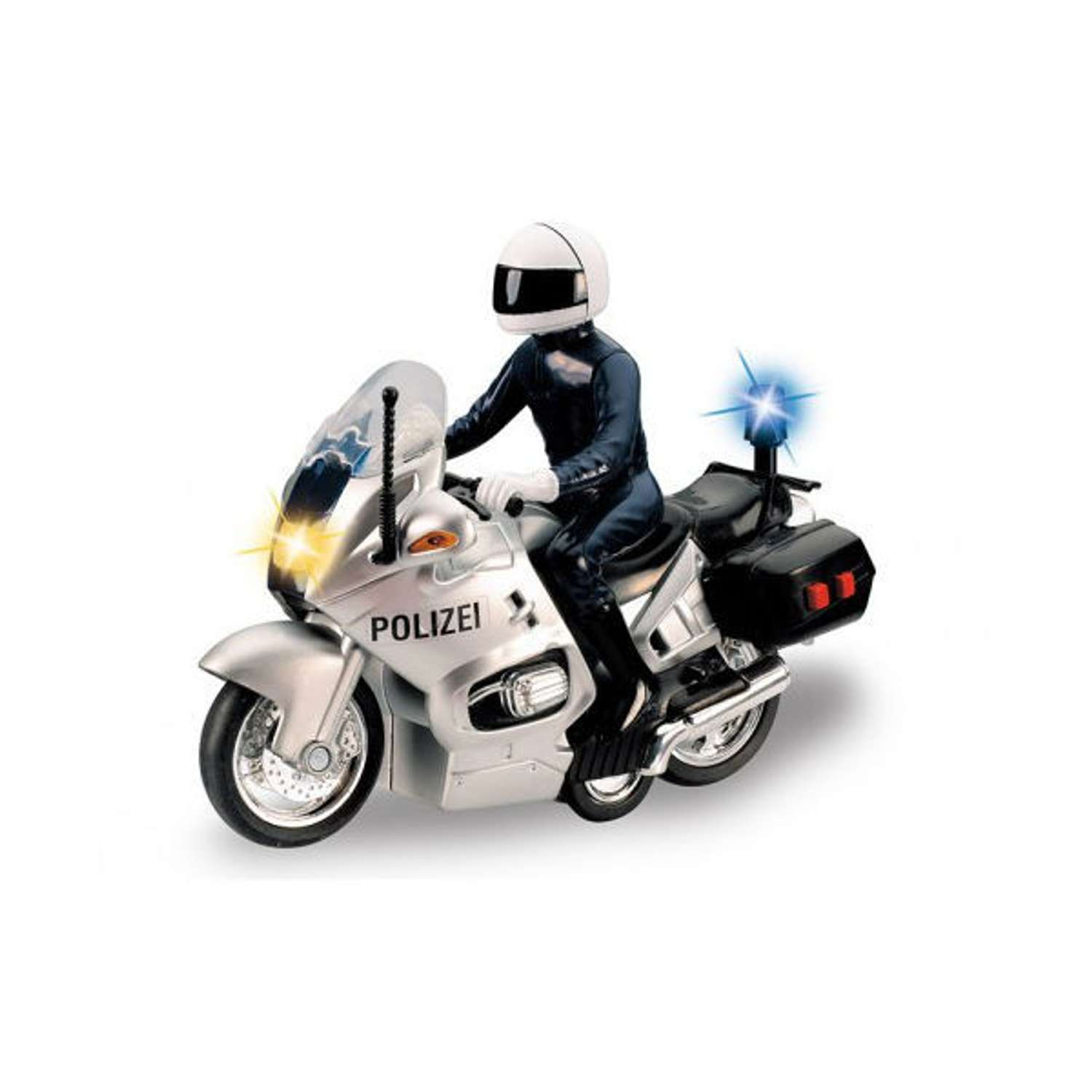 Полицейский мотоцикл Dickie 15 см в ассортименте 3383749 - фото 2