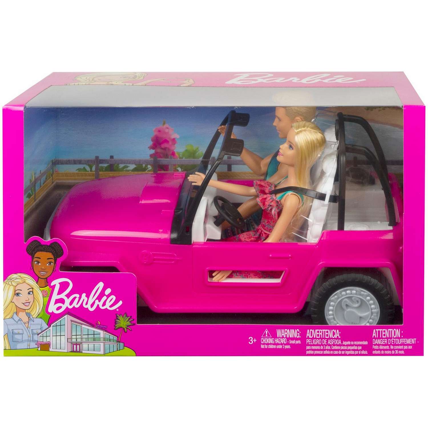 Автомобиль Barbie без механизмов CJD12 - фото 2