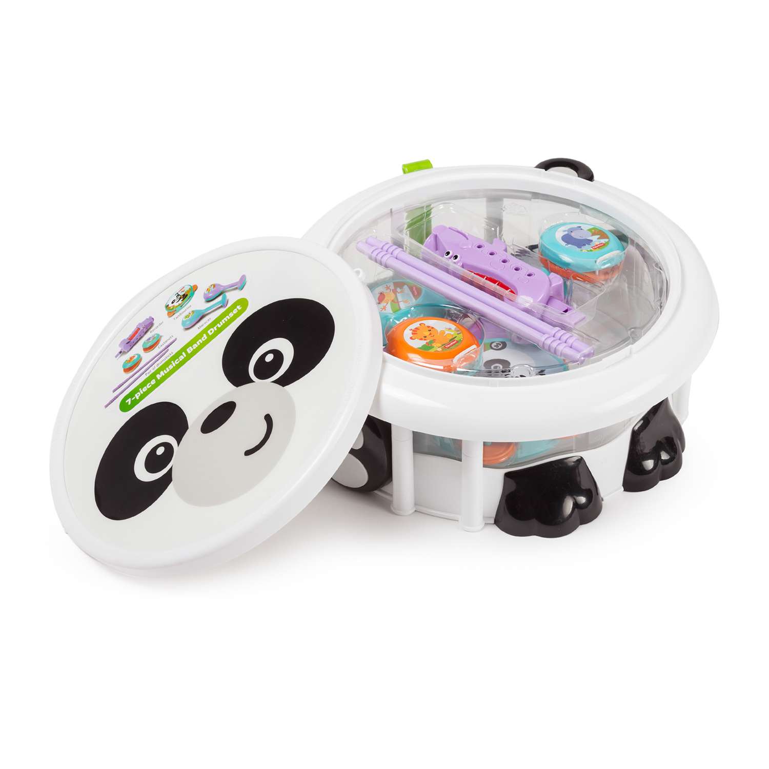 Fisher price hot sale panda drum set