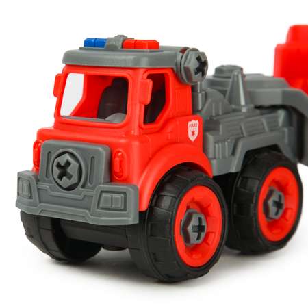 Конструктор Mobicaro Пожарный тягач сборная игровая модель