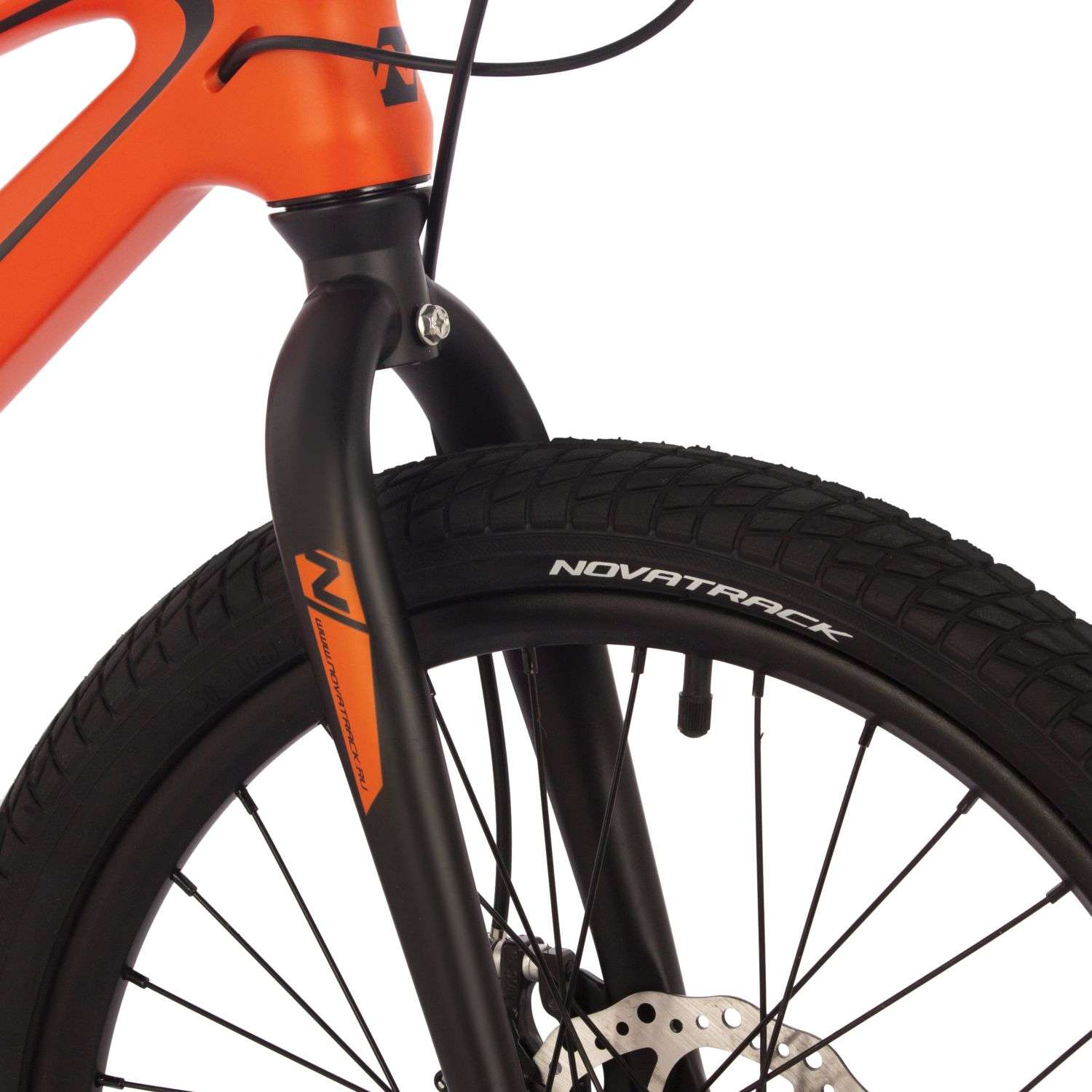 Велосипед 20 TIGER оранжевый NOVATRACK TIGER - фото 5