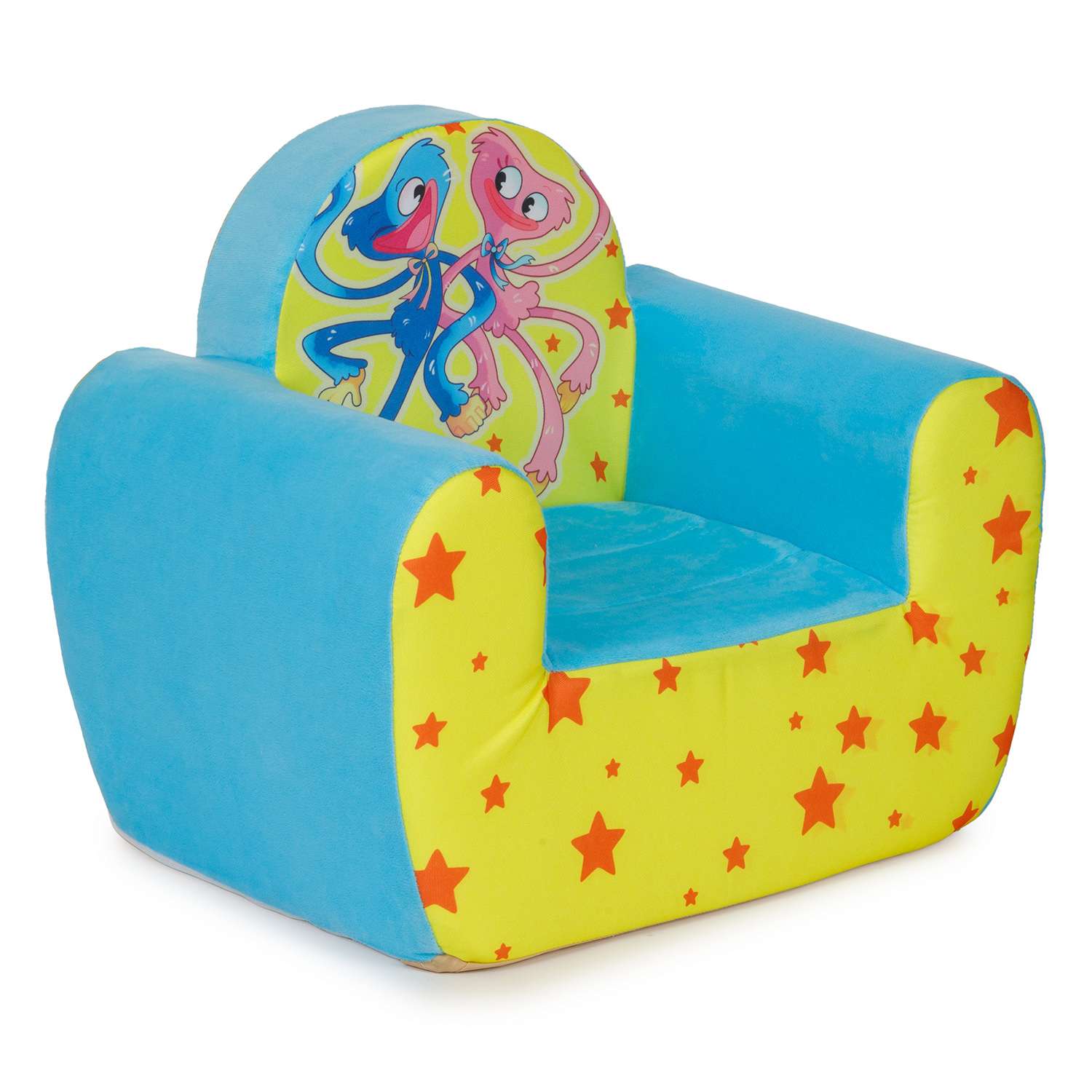 Кресло Тутси мягкое Кис Микс желтый модель Детство - фото 3
