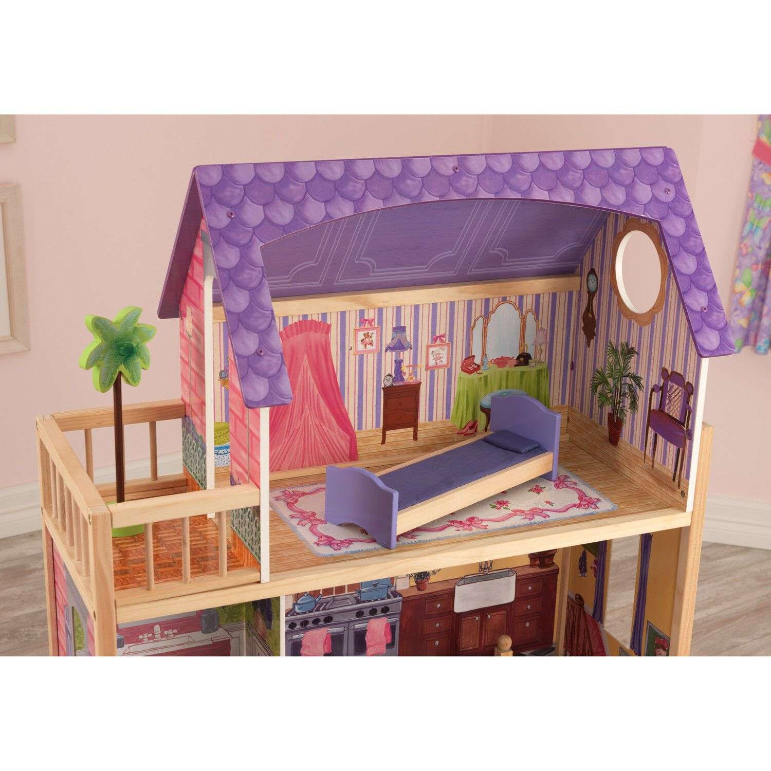 Кукольный домик KidKraft Кайла с мебелью 10 предметов 65092_KE 65092_KE - фото 4