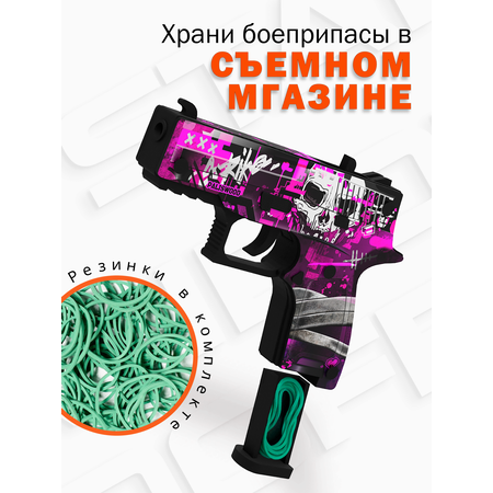 Пистолет Word of Standoff PalisWood деревянный P350 райдер