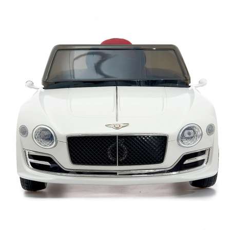Электромобиль Sima-Land Bentley EXP 12 Speed 6e Concept EVA колеса кожаное сидение цвет белый