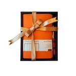 Набор подарочный Bruno Visconti Megapolis Flex оранжевый А5 140х210 мм ежедневник и ручка