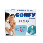 Подгузники CONFY Premium 32 шт. 4