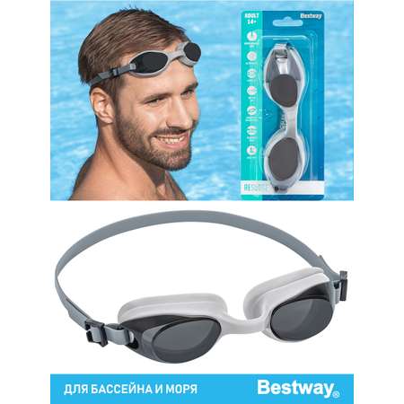 Очки для плавания Bestway Activwear для взрослых Черный