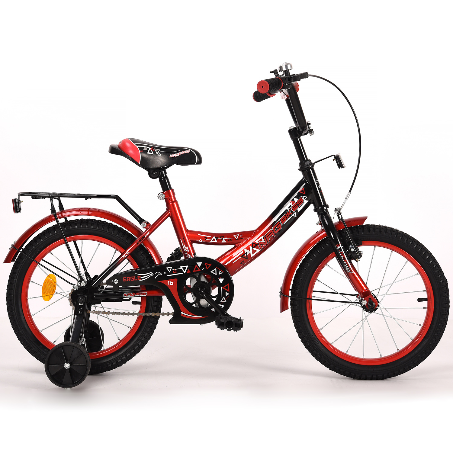 Велосипед NRG BIKES EAGLE 16 red-black - фото 1