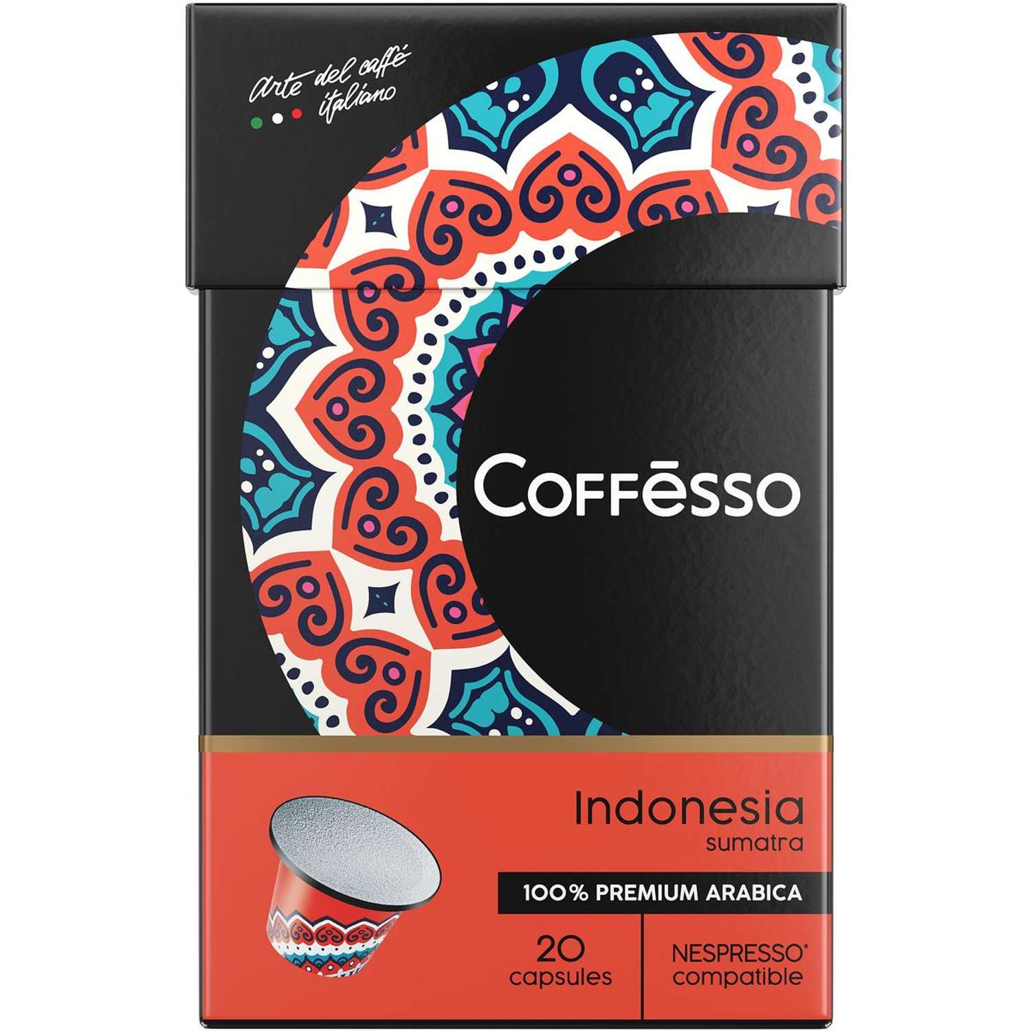 Кофе в капсулах Coffesso Indonesia 20 шт по 5 гр - фото 1