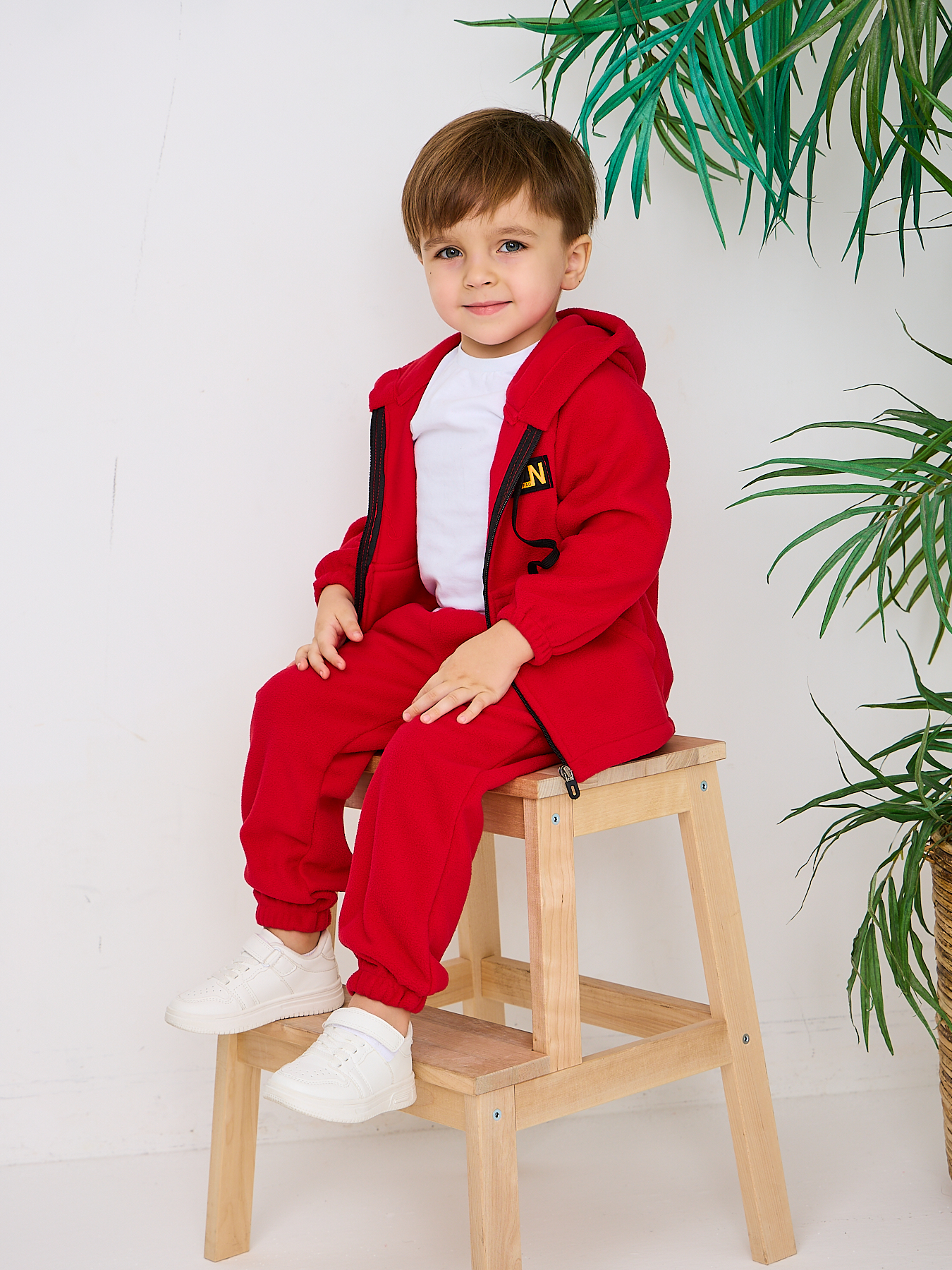 Костюм спортивный Mil Art kids 1902201527SUIT-SPORT-WARM-RED - фото 4