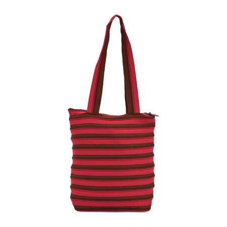 Сумка Zipit Premium Tote/Beach Bag цвет розовый/коричневый