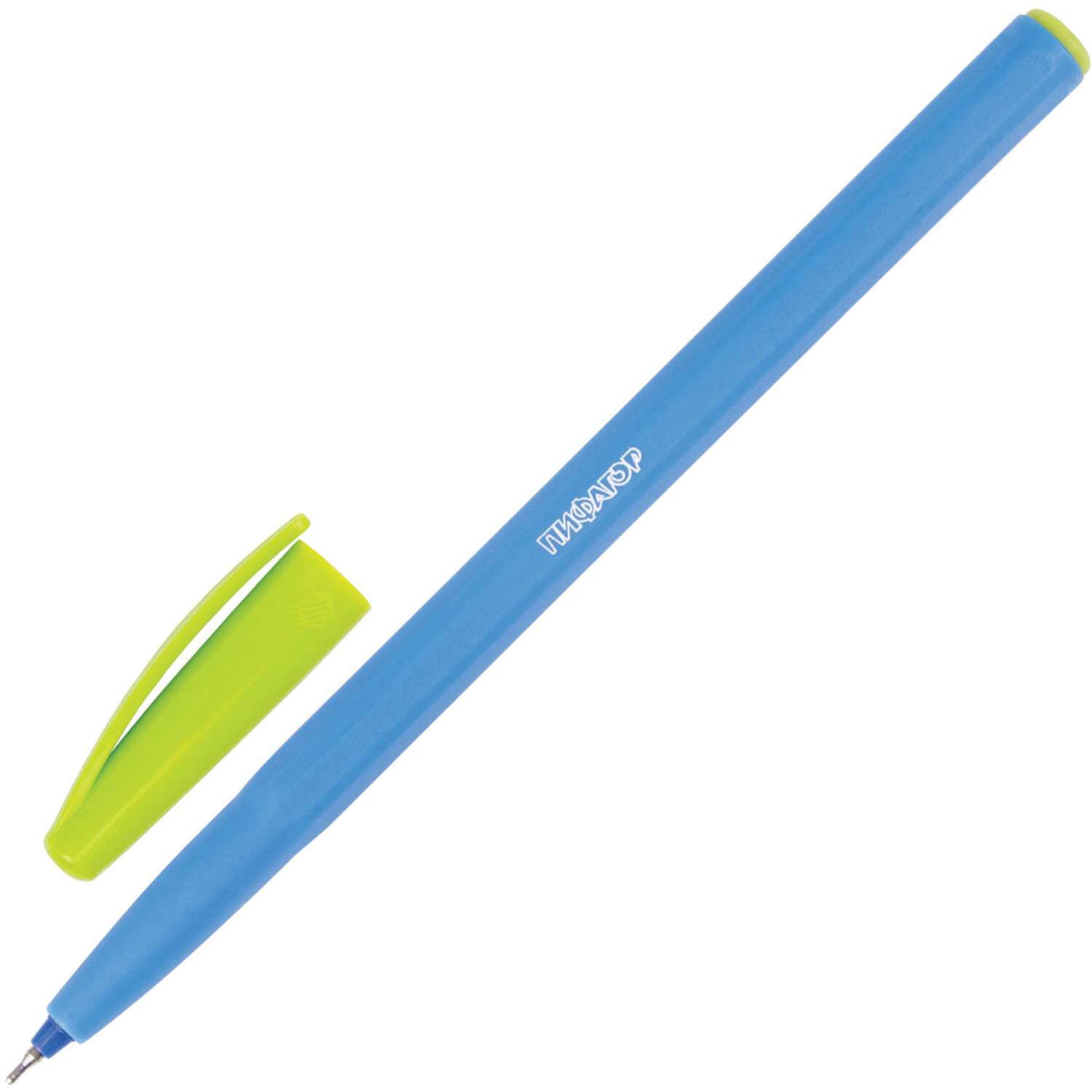 Ручка Пифагор шариковая 48 штук синяя - фото 10