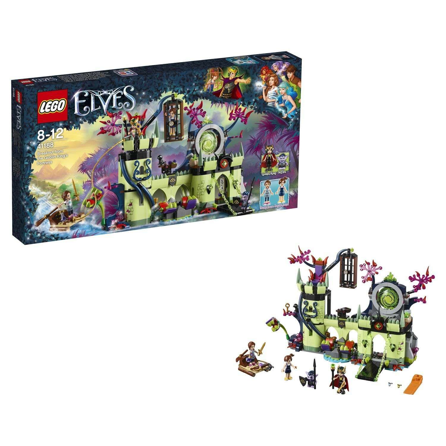 Конструктор LEGO Elves Побег из крепости Короля гоблинов (41188) - фото 1