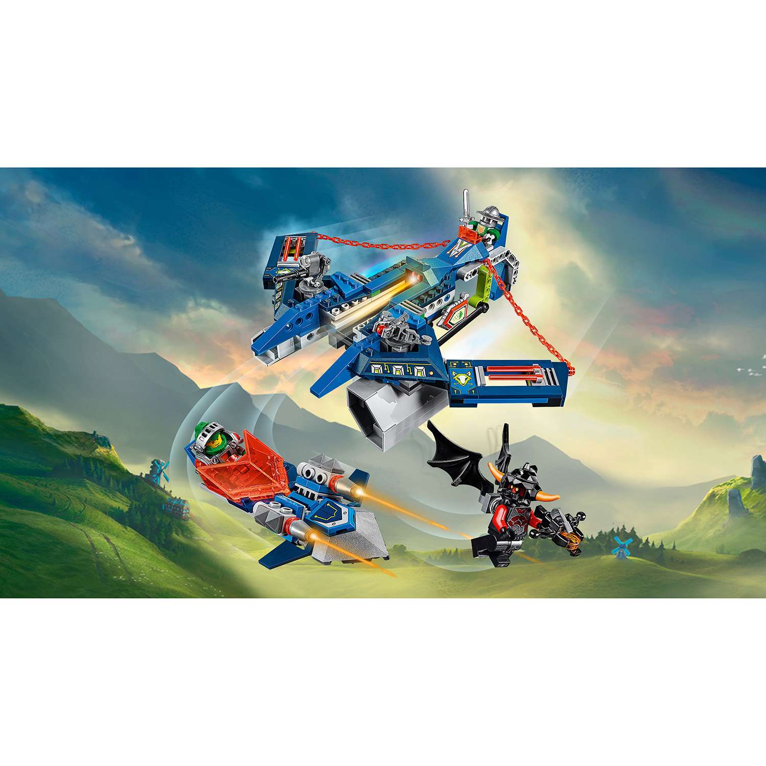 Конструктор LEGO Nexo Knights Аэро-арбалет Аарона (70320) - фото 5