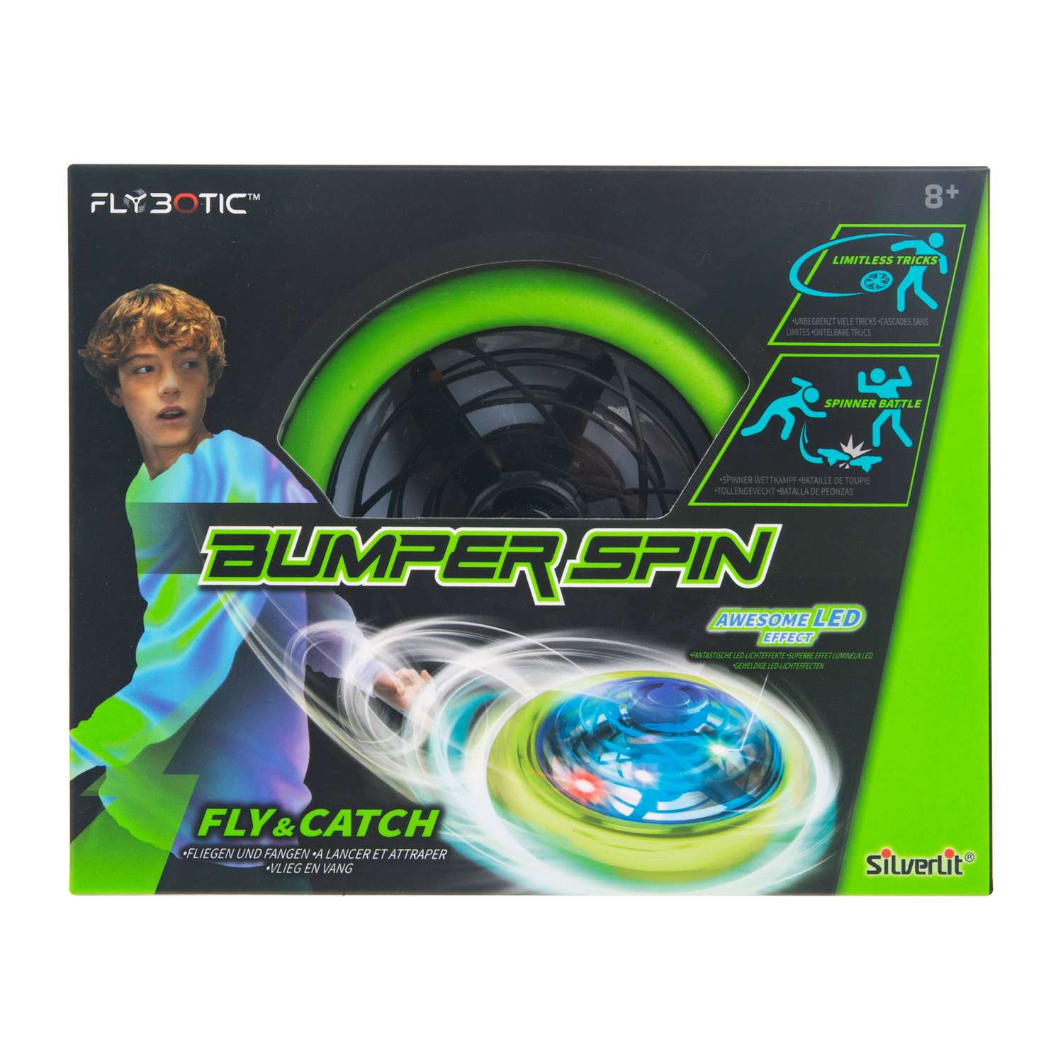 Игрушка Flybotic Бампер Спин Черный 84794-1 - фото 3