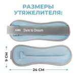 Утяжелители Dare to Dreams 300 гр - 2 шт голубой