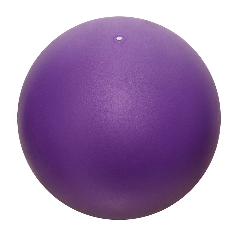 Фитбол STRONG BODY 65 см ABS антивзрыв фиолетовый для фитнеса Насос в комплекте - фото 2
