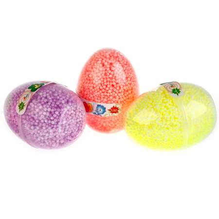 Пластилин шариковый Multiart Фиксики с блестками в яйце 237865