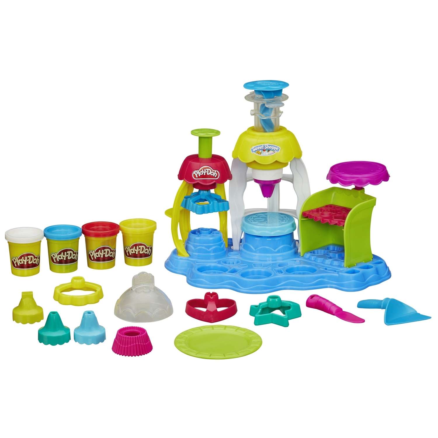 Набор фабрика. Набор Play Doh Sweet Shoppe. Play Doh фабрика пирожных. Пластилин Play-Doh Sweet Shoppe. Фабрика пирожных (a0318).