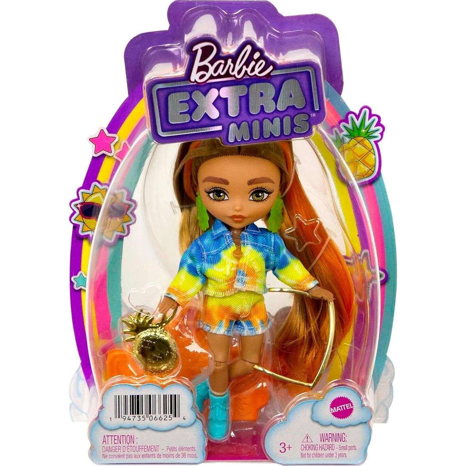 Кукла Barbie Экстра Минис 5 HHF81 HGP62 - фото 3