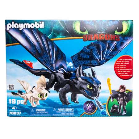 Конструктор Playmobil Dragons Иккинг и Беззубик 70037pm