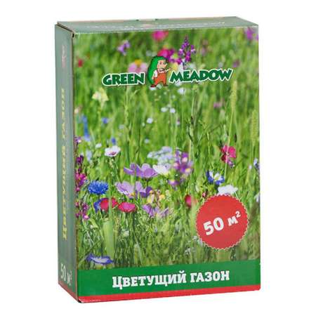 Семена трав GREEN MEADOW для газона Цветущий мавританский 0.5кг